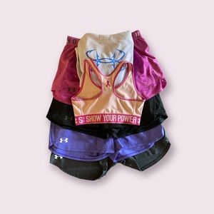 Under amour bundle, women small and medium (youth xl)